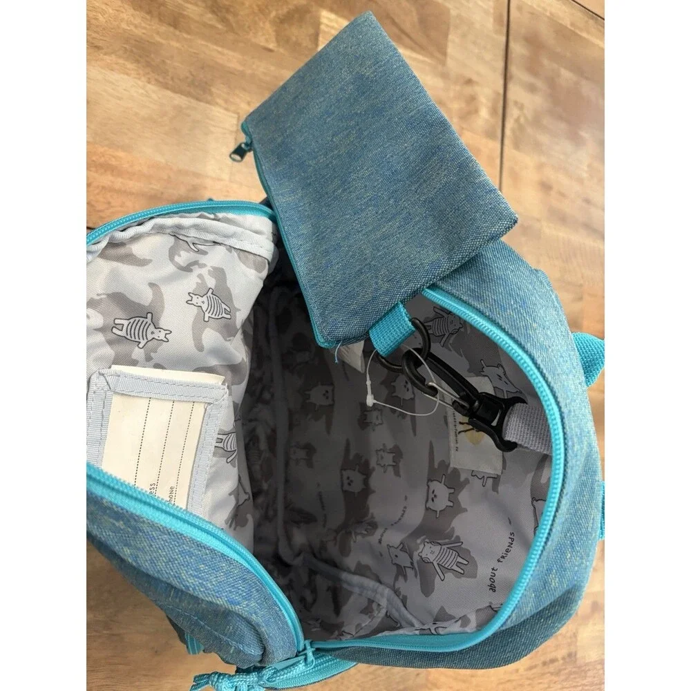 Lassig Mini Backpack About Friends, Melange Blue